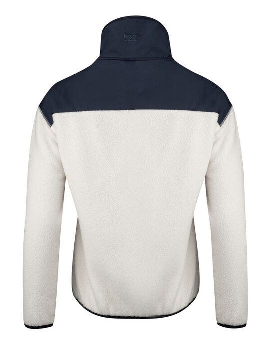 Cutter & Buck CB351471 C&amp;B Ladies Cascade Sherpa Fleece - Shell White