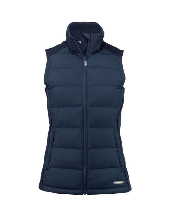 Cutter & Buck CB351477 C&amp;B Ladies Oak Harbor Bodywarmer - Dark Navy