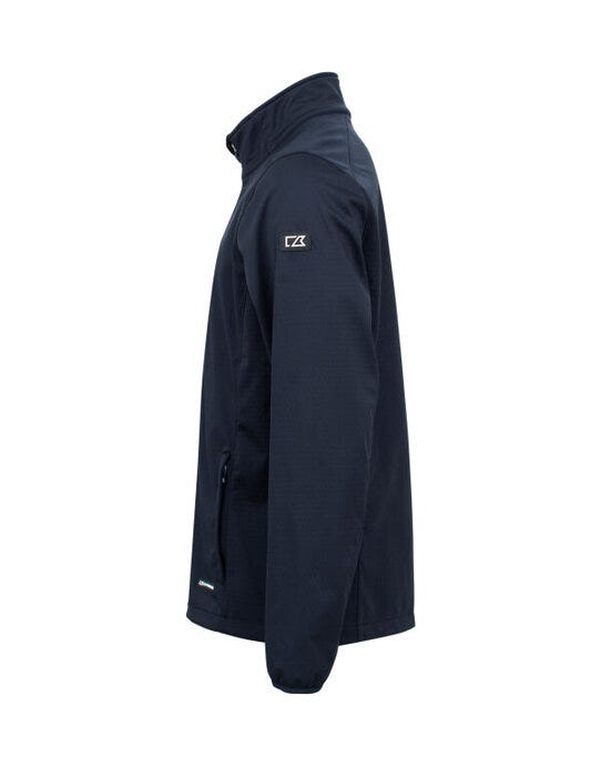 Cutter & Buck CB351486 C&amp;B Oak Harbor Softshell Jacket - Dark Navy