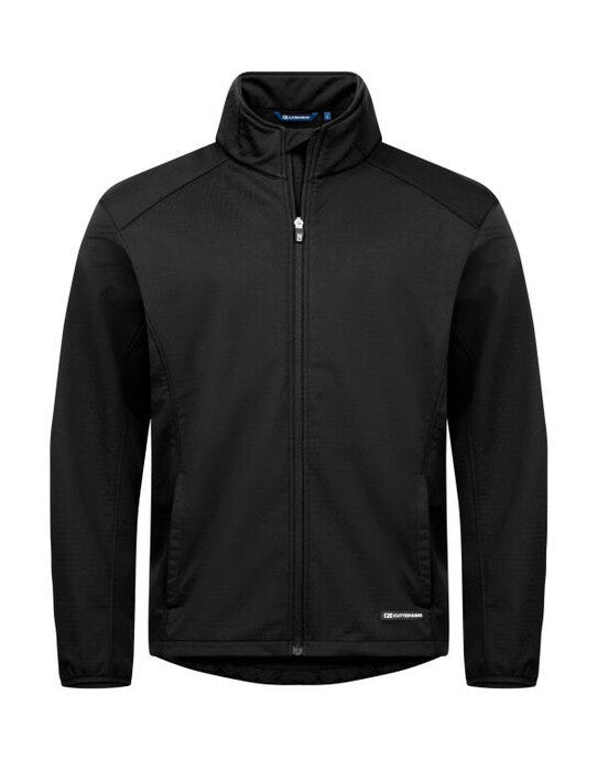 Cutter & Buck CB351486 C&amp;B Oak Harbor Softshell Jacket - Black