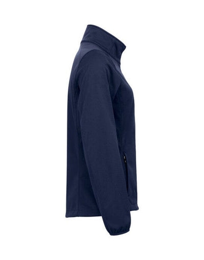 Cutter & Buck CB351487 C&amp;B Ladies Oak Harbor Softshell Jacket - Dark Navy