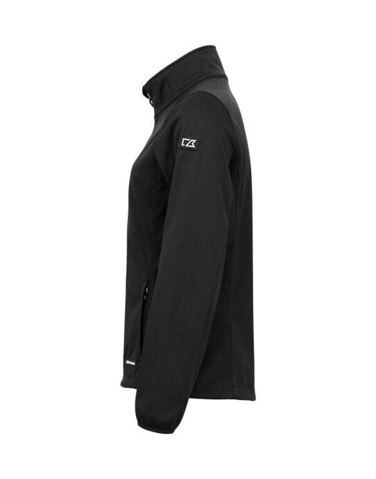 Cutter & Buck CB351487 C&amp;B Ladies Oak Harbor Softshell Jacket - Black