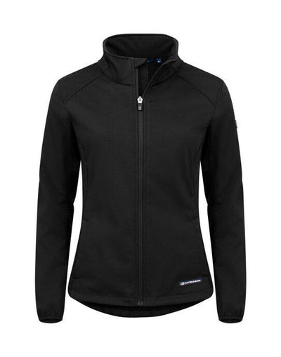 Cutter & Buck CB351487 C&amp;B Ladies Oak Harbor Softshell Jacket - Black