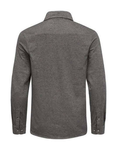 Cutter & Buck CB352410 C&amp;B Advantage Shirt - Anthracite Melange