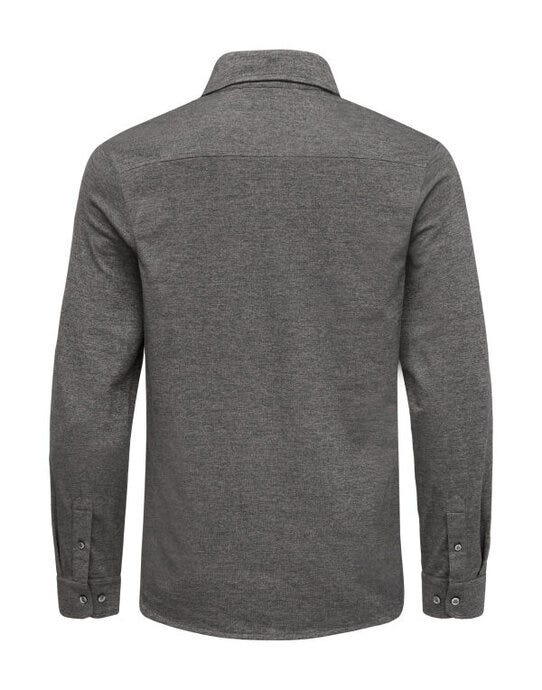 Cutter & Buck CB352410 C&amp;B Advantage Shirt - Anthracite Melange
