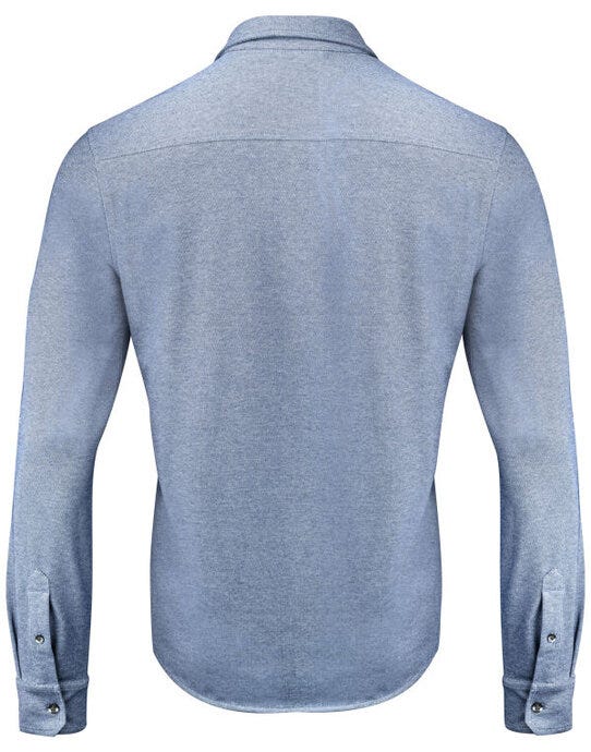 Cutter & Buck CB352410 C&amp;B Advantage Shirt - Indigo Melange