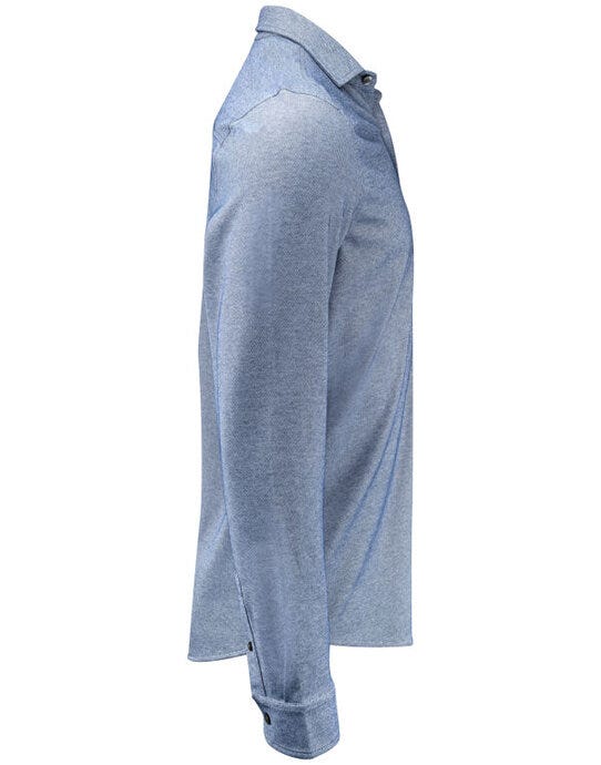 Cutter & Buck CB352410 C&amp;B Advantage Shirt - Indigo Melange