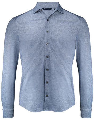 Cutter & Buck CB352410 C&amp;B Advantage Shirt - Indigo Melange
