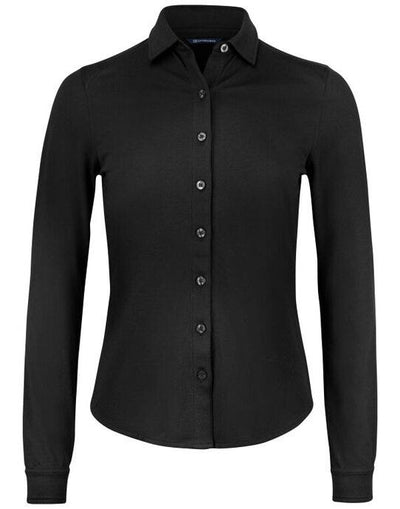 Cutter & Buck CB352411 C&amp;B Ladies Advantage Shirt - Black