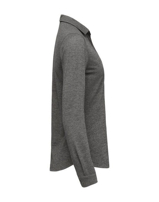 Cutter & Buck CB352411 C&amp;B Ladies Advantage Shirt - Anthracite Melange