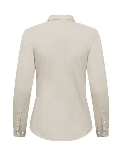 Cutter & Buck CB352411 C&amp;B Ladies Advantage Shirt - Beige
