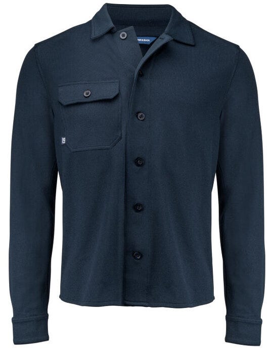 Cutter & Buck CB352414 C&amp;B Advantage Leisure Shirt - Dark Navy