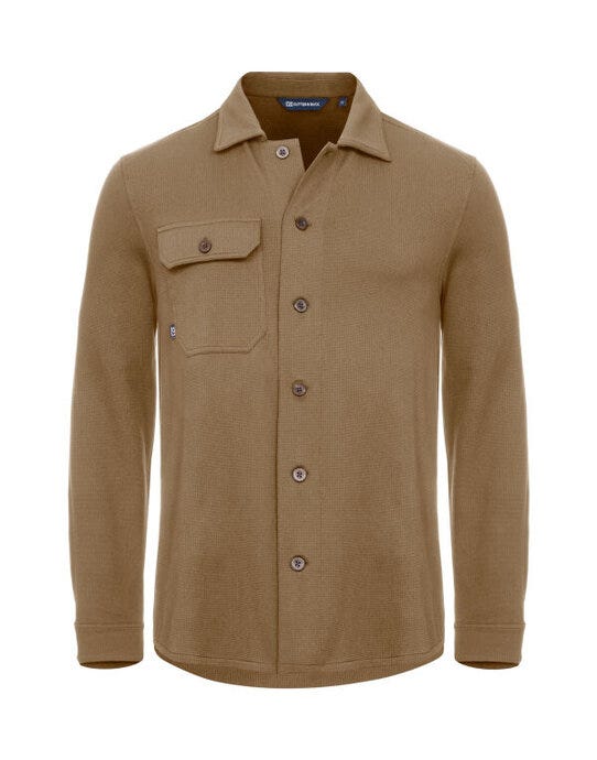 Cutter & Buck CB352414 C&amp;B Advantage Leisure Shirt - Khaki