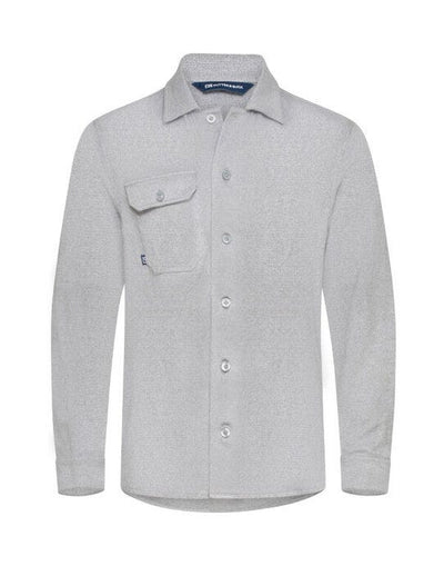 Cutter & Buck CB352414 C&amp;B Advantage Leisure Shirt - Grey Melange