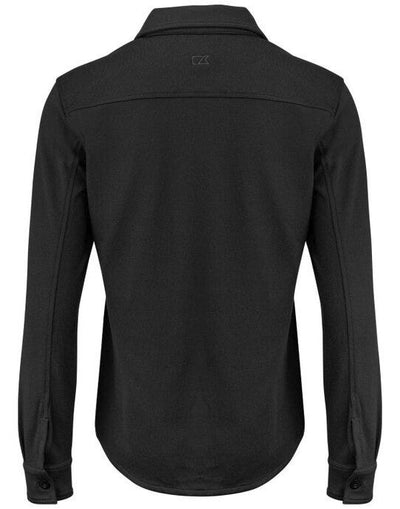 Cutter & Buck CB352415 C&amp;B Ladies Advantage Leisure Shirt - Dark Mocca