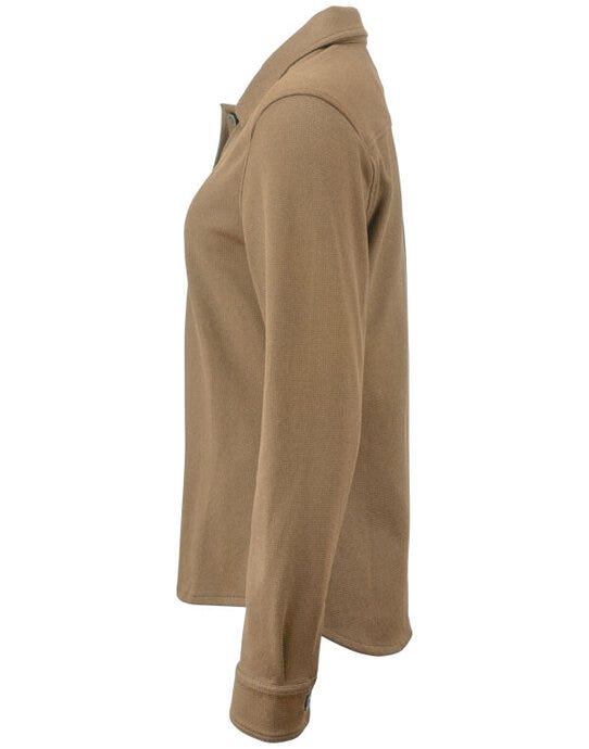 Cutter & Buck CB352415 C&amp;B Ladies Advantage Leisure Shirt - Khaki