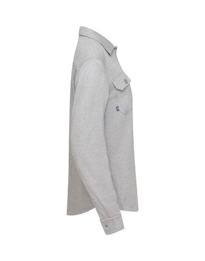 Cutter & Buck CB352415 C&amp;B Ladies Advantage Leisure Shirt - Grey Melange