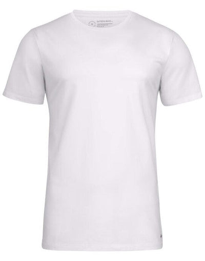 Cutter & Buck CB353408 C&amp;B Manzanita Roundneck T-Shirt - White