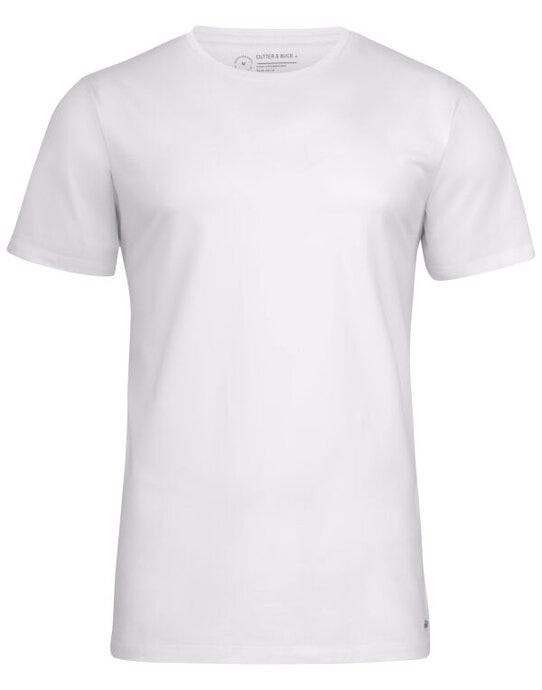Cutter & Buck CB353408 C&amp;B Manzanita Roundneck T-Shirt - White