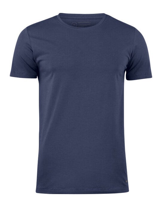 Cutter & Buck CB353408 C&amp;B Manzanita Roundneck T-Shirt - Dark Navy