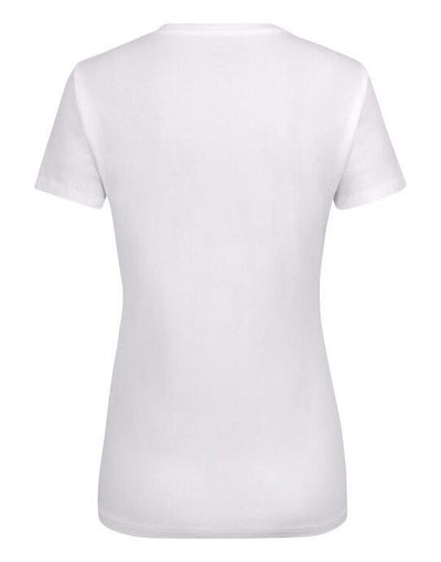 Cutter & Buck CB353409 C&amp;B Ladies Manzanita Roundneck T-Shirt - White