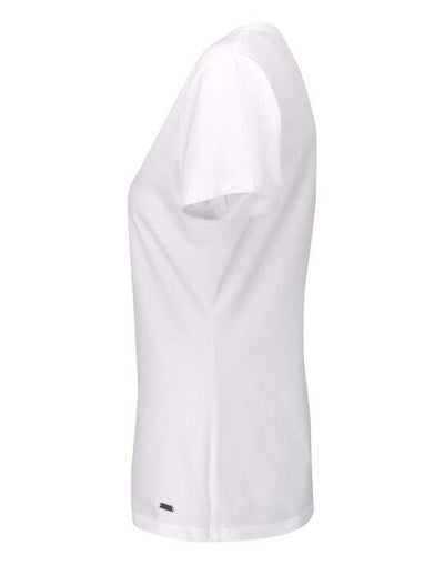 Cutter & Buck CB353409 C&amp;B Ladies Manzanita Roundneck T-Shirt - White