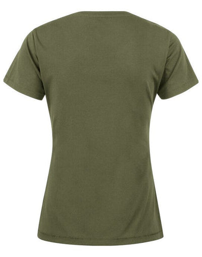 Cutter & Buck CB353409 C&amp;B Ladies Manzanita Roundneck T-Shirt - Ivy Green