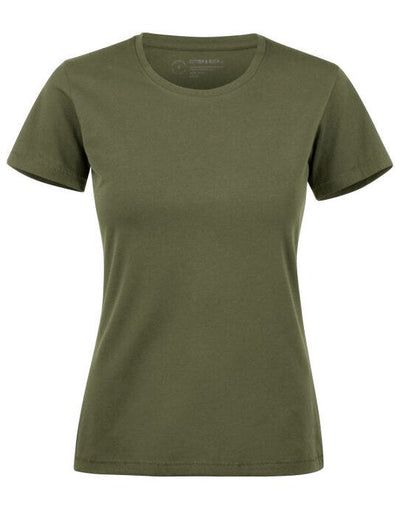 Cutter & Buck CB353409 C&amp;B Ladies Manzanita Roundneck T-Shirt - Ivy Green