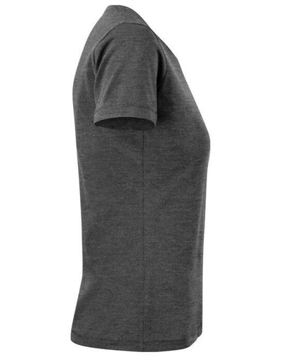 Cutter & Buck CB353409 C&amp;B Ladies Manzanita Roundneck T-Shirt - Anthracite Melange
