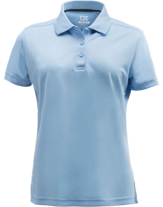 Cutter & Buck CB354401 C&amp;B Ladies Kelowna Polo - Light Blue