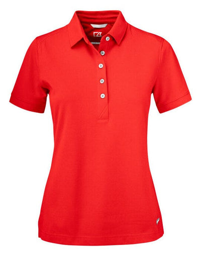 Cutter & Buck CB354419 C&amp;B Ladies Advantage Polo - Red