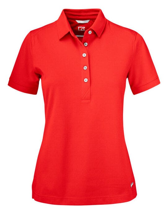Cutter & Buck CB354419 C&amp;B Ladies Advantage Polo - Red