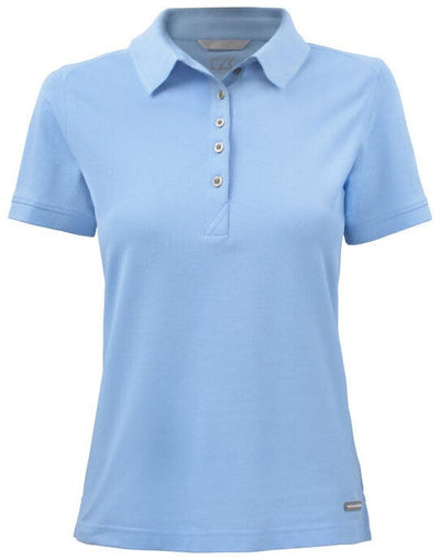 Cutter & Buck CB354419 C&amp;B Ladies Advantage Polo - Light Blue
