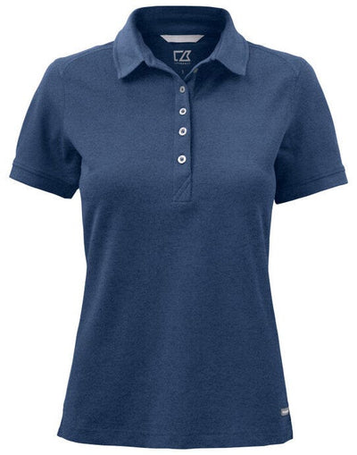 Cutter & Buck CB354419 C&amp;B Ladies Advantage Polo - Cobolt Melange
