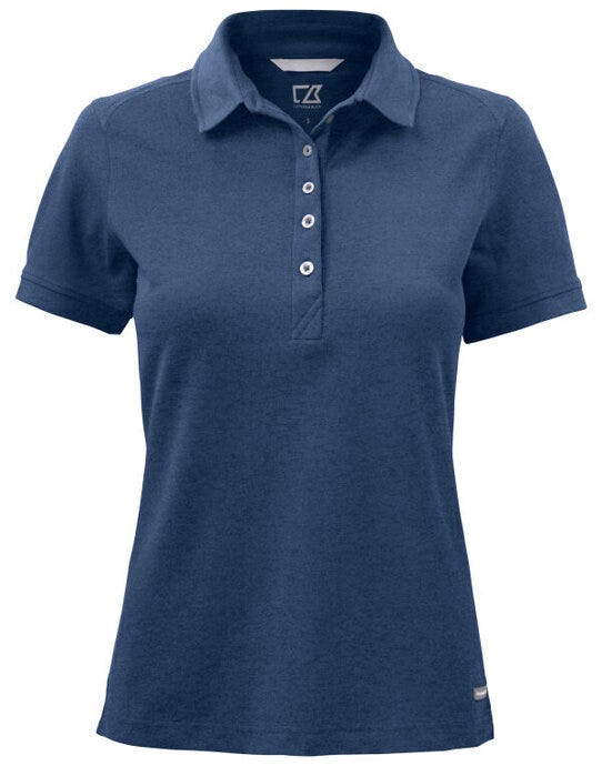 Cutter & Buck CB354419 C&amp;B Ladies Advantage Polo - Cobolt Melange