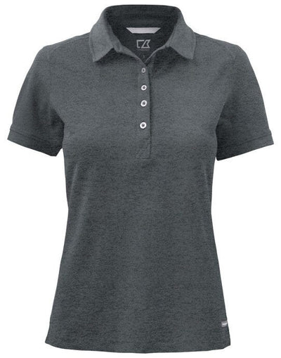Cutter & Buck CB354419 C&amp;B Ladies Advantage Polo - Anthracite Melange