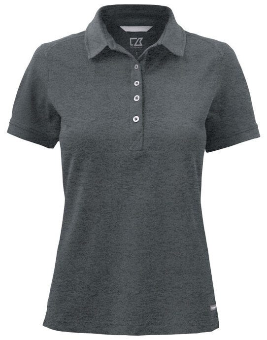 Cutter & Buck CB354419 C&amp;B Ladies Advantage Polo - Anthracite Melange