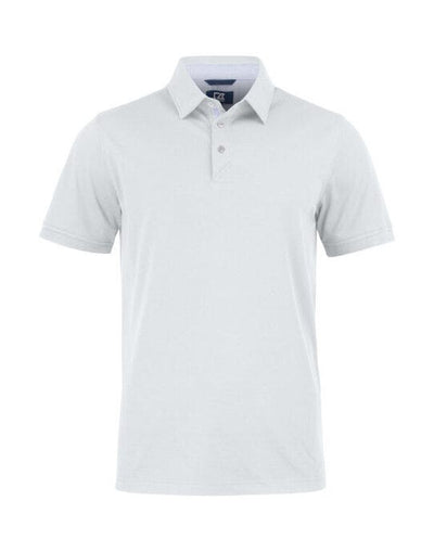 Cutter & Buck CB354420 C&amp;B Advantage Premium Polo - White