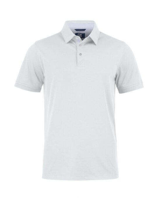 Cutter & Buck CB354420 C&amp;B Advantage Premium Polo - White