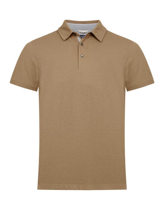 Cutter & Buck CB354420 C&amp;B Advantage Premium Polo - Khaki