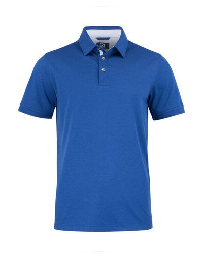 Cutter & Buck CB354420 C&amp;B Advantage Premium Polo - Blue