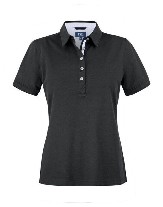 Cutter & Buck CB354421 C&amp;B Ladies Advantage Premium Polo - Black