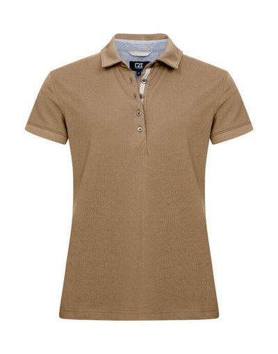 Cutter & Buck CB354421 C&amp;B Ladies Advantage Premium Polo - Khaki