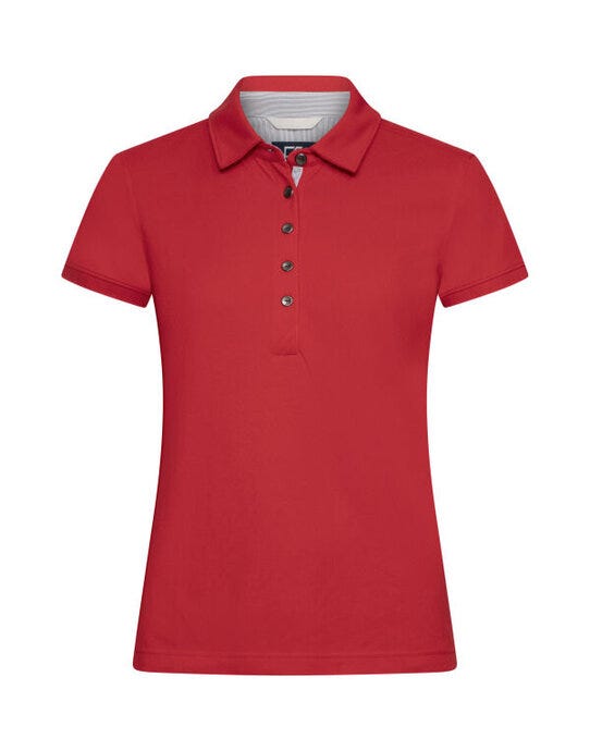 Cutter & Buck CB354421 C&amp;B Ladies Advantage Premium Polo - Red