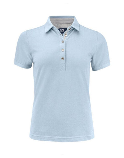 Cutter & Buck CB354421 C&amp;B Ladies Advantage Premium Polo - Heaven Blue