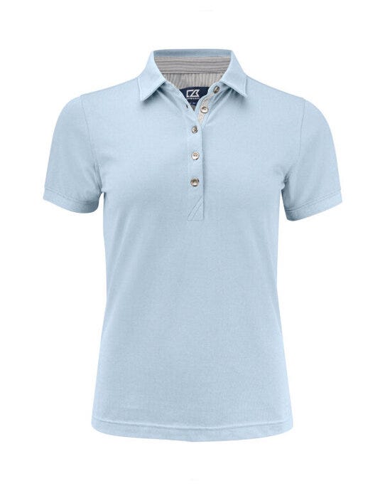 Cutter & Buck CB354421 C&amp;B Ladies Advantage Premium Polo - Heaven Blue