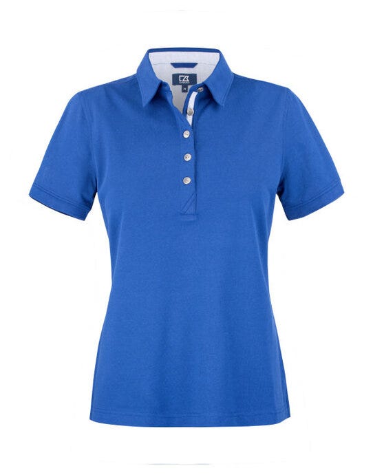 Cutter & Buck CB354421 C&amp;B Ladies Advantage Premium Polo - Blue