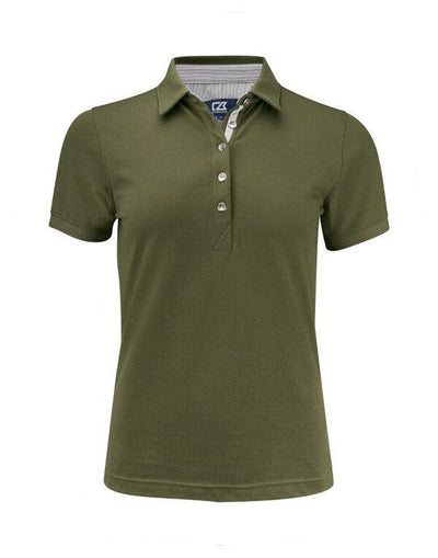 Cutter & Buck CB354421 C&amp;B Ladies Advantage Premium Polo - Ivy Green