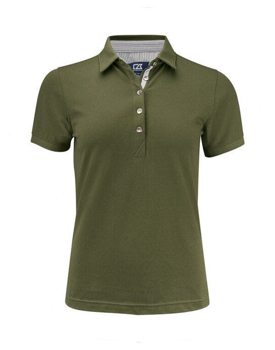 Cutter & Buck CB354421 C&amp;B Ladies Advantage Premium Polo - Ivy Green