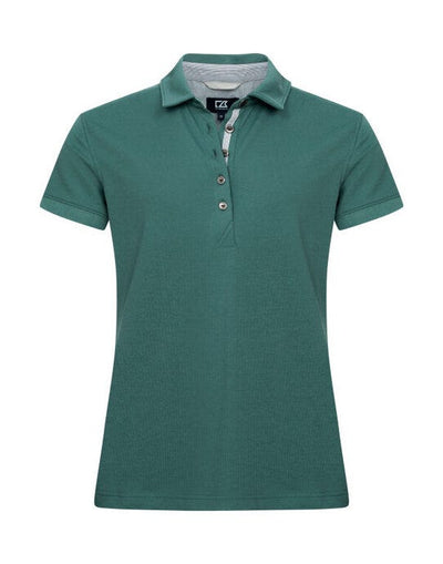 Cutter & Buck CB354421 C&amp;B Ladies Advantage Premium Polo - Pine Green